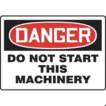 Accuform BIG SAFETY SIGN 18 X 24 ALUMALITE MEQM212XL MEQM212XL
